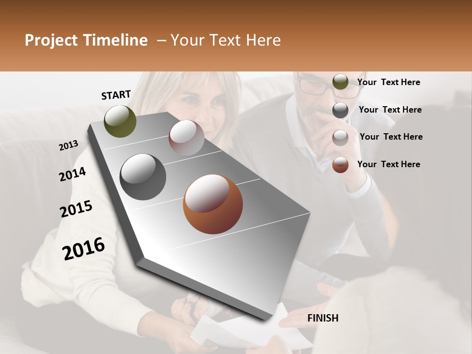 A Man And Woman Sitting On A Couch Talking To Each Other PowerPoint Template