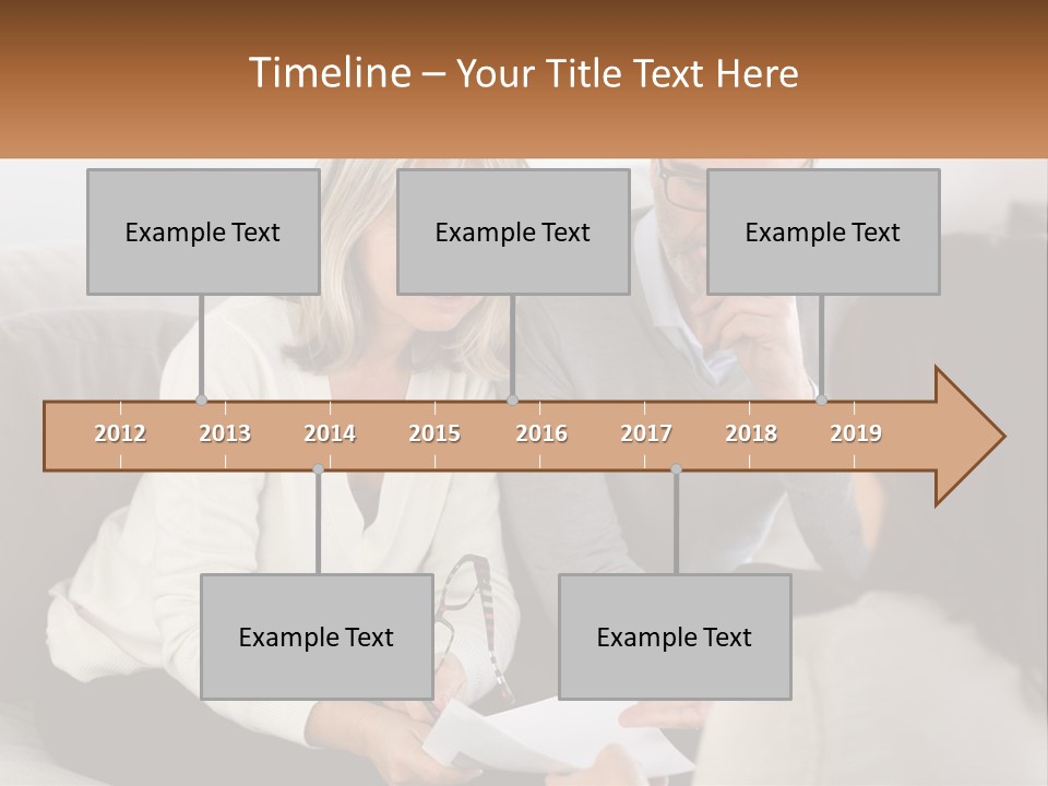 A Man And Woman Sitting On A Couch Talking To Each Other PowerPoint Template