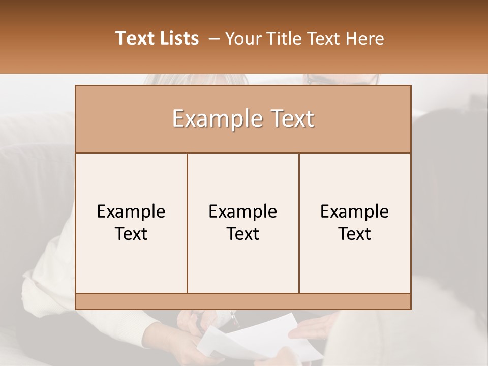A Man And Woman Sitting On A Couch Talking To Each Other PowerPoint Template