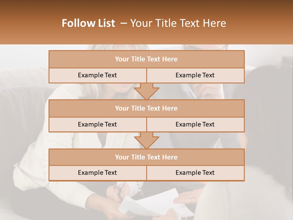 A Man And Woman Sitting On A Couch Talking To Each Other PowerPoint Template