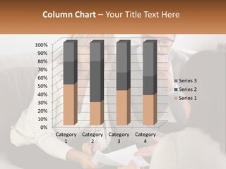 A Man And Woman Sitting On A Couch Talking To Each Other PowerPoint Template