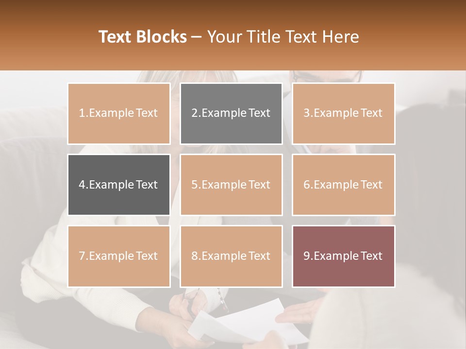 A Man And Woman Sitting On A Couch Talking To Each Other PowerPoint Template