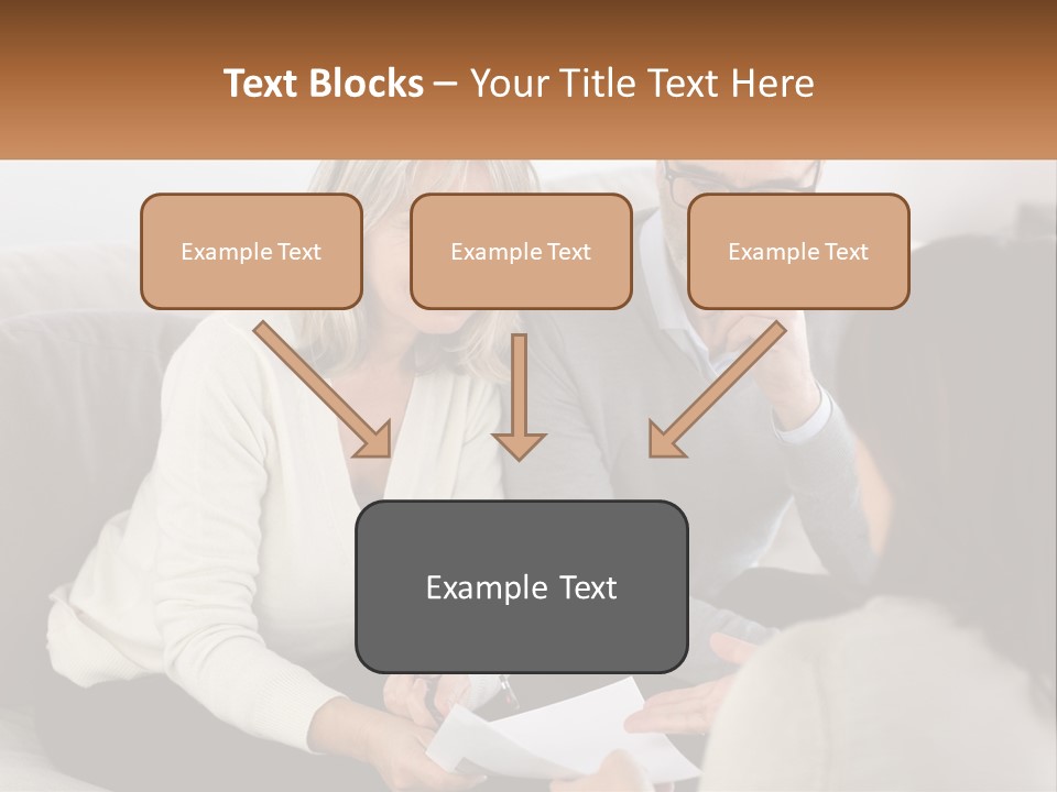 A Man And Woman Sitting On A Couch Talking To Each Other PowerPoint Template