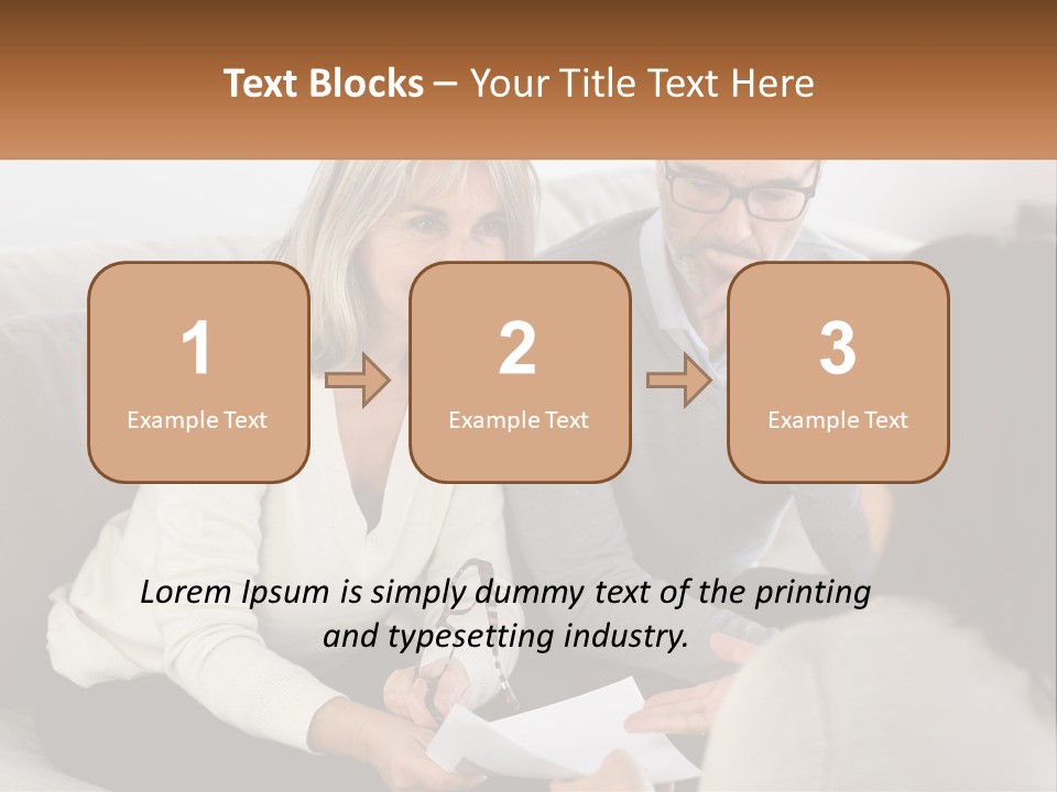 A Man And Woman Sitting On A Couch Talking To Each Other PowerPoint Template