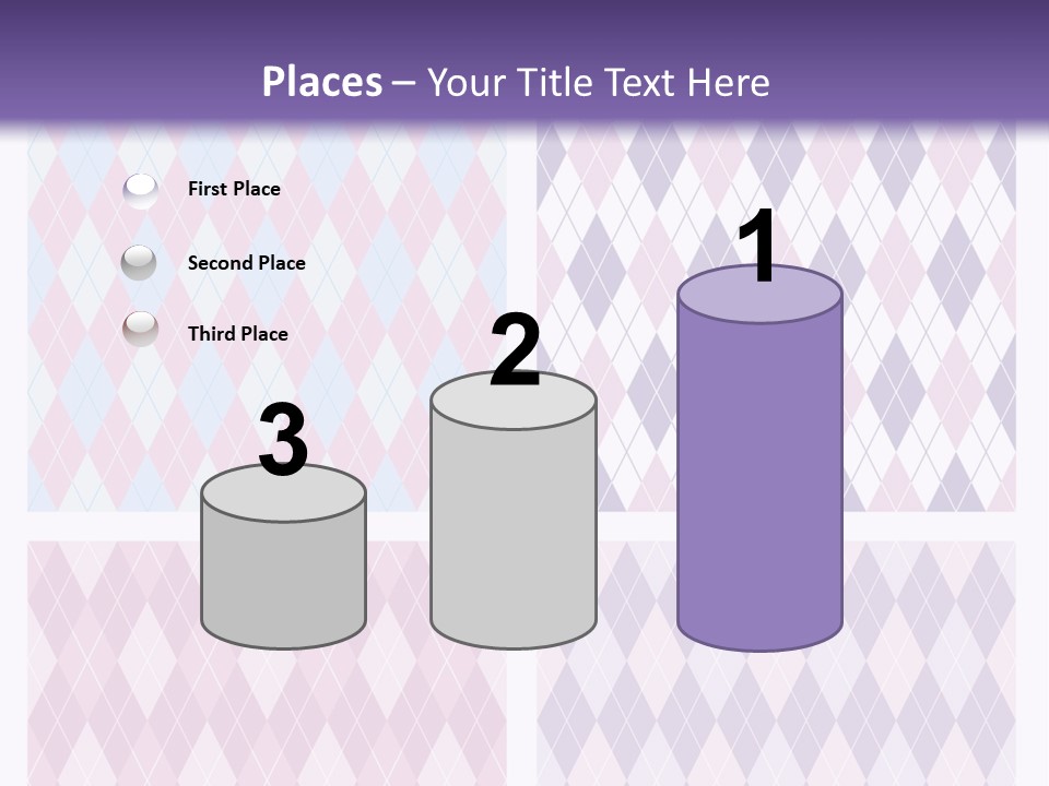 A Set Of Four Different Patterns For A Presentation PowerPoint Template
