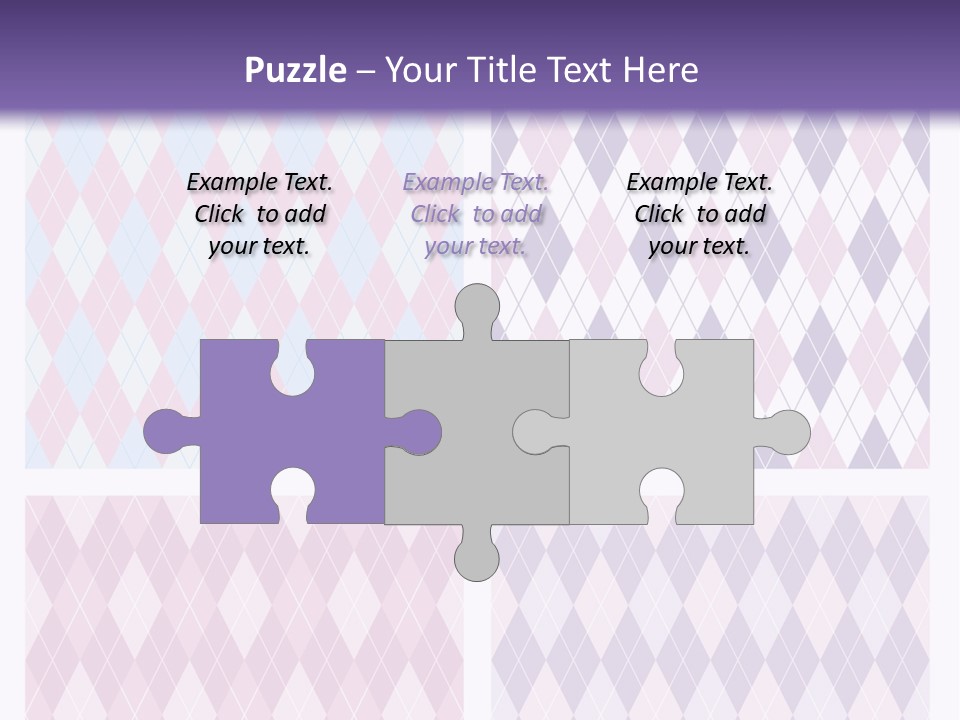 A Set Of Four Different Patterns For A Presentation PowerPoint Template