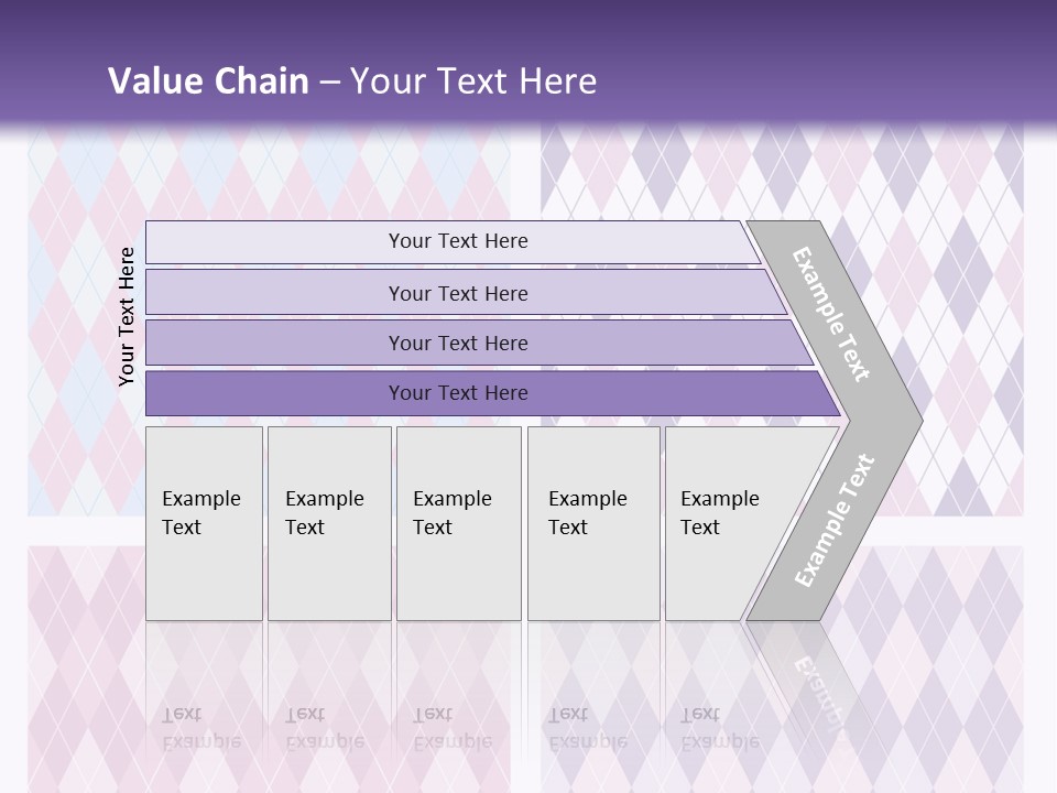 A Set Of Four Different Patterns For A Presentation PowerPoint Template
