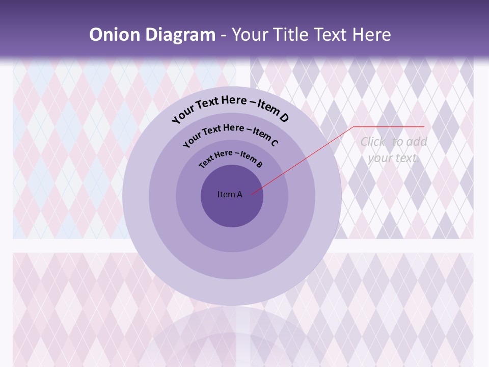 A Set Of Four Different Patterns For A Presentation PowerPoint Template