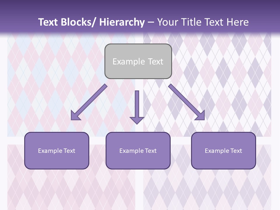 A Set Of Four Different Patterns For A Presentation PowerPoint Template