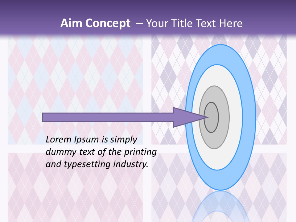 A Set Of Four Different Patterns For A Presentation PowerPoint Template