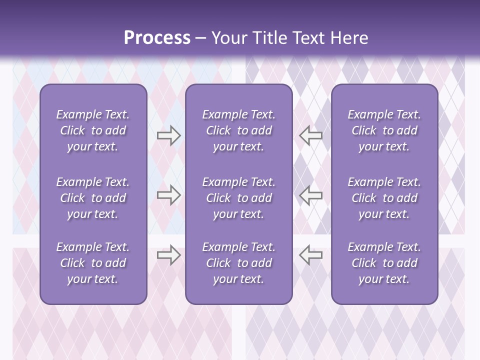 A Set Of Four Different Patterns For A Presentation PowerPoint Template
