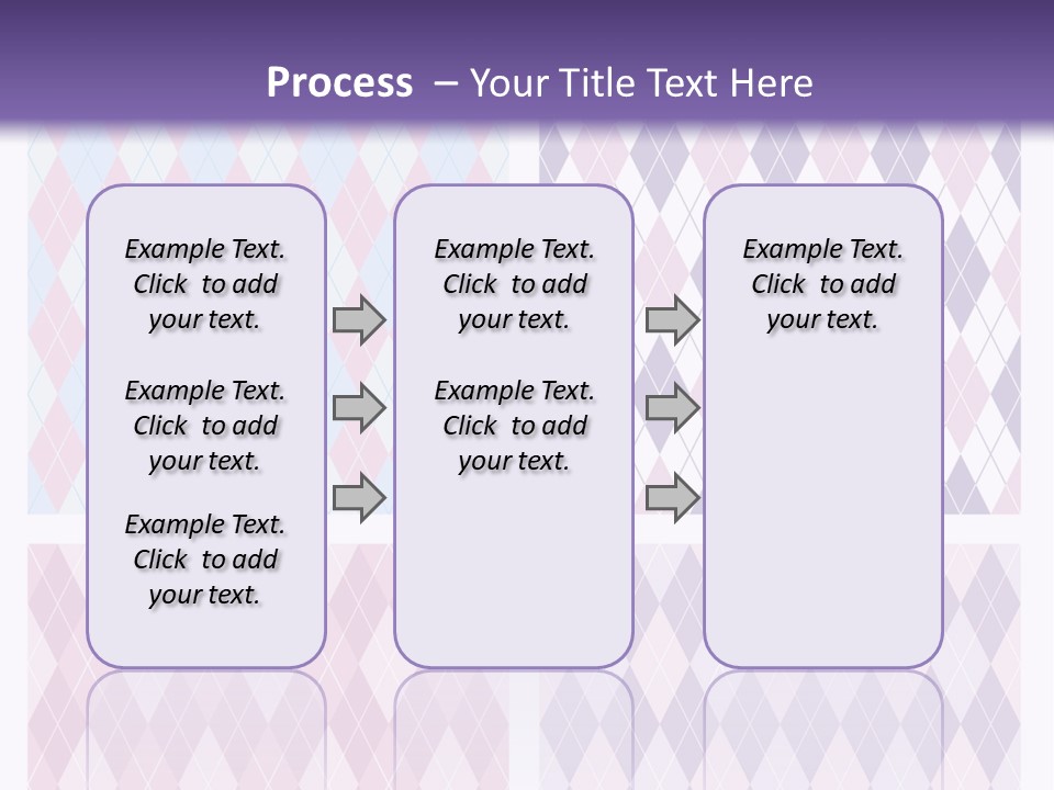 A Set Of Four Different Patterns For A Presentation PowerPoint Template