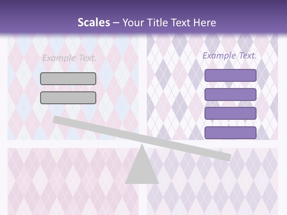 A Set Of Four Different Patterns For A Presentation PowerPoint Template