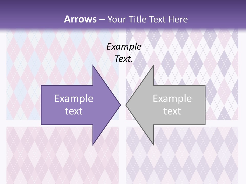 A Set Of Four Different Patterns For A Presentation PowerPoint Template