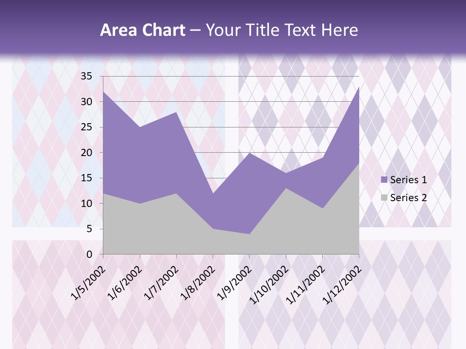 A Set Of Four Different Patterns For A Presentation PowerPoint Template