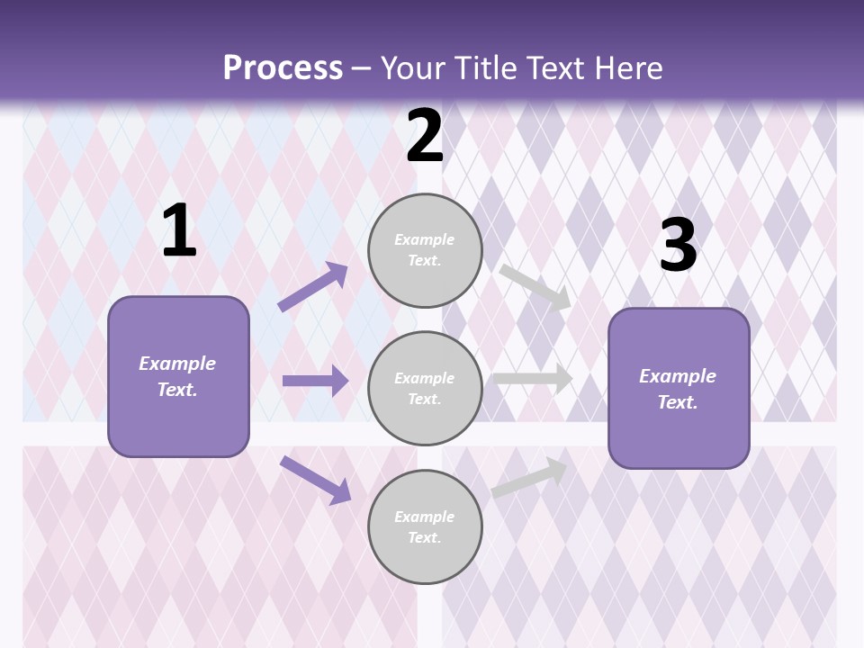A Set Of Four Different Patterns For A Presentation PowerPoint Template