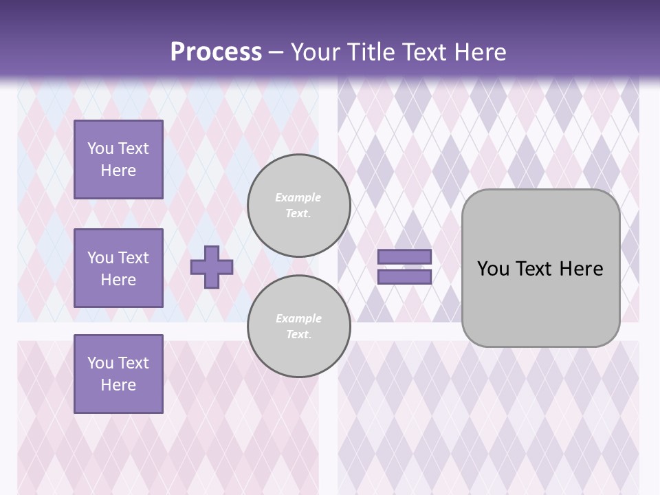 A Set Of Four Different Patterns For A Presentation PowerPoint Template