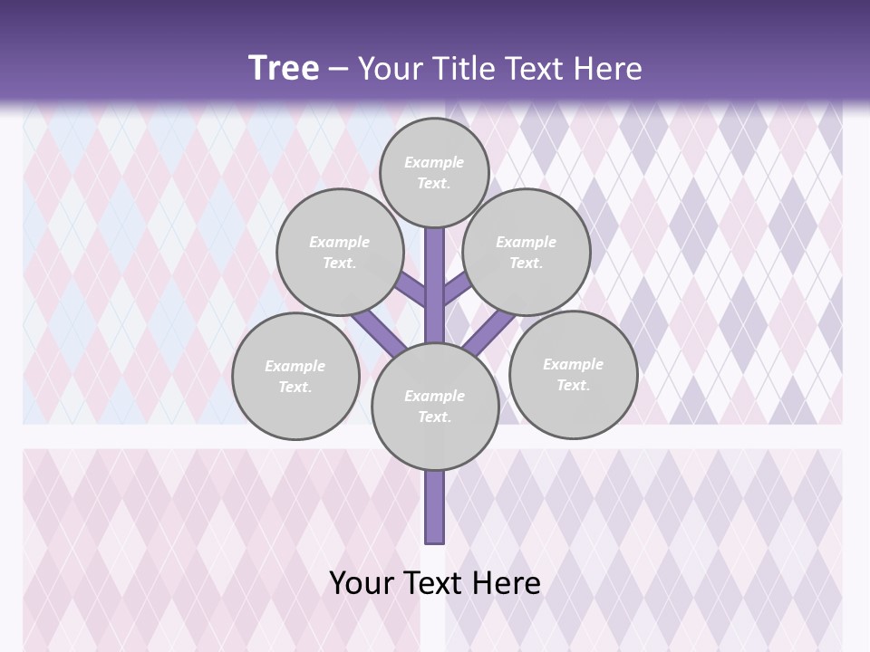 A Set Of Four Different Patterns For A Presentation PowerPoint Template