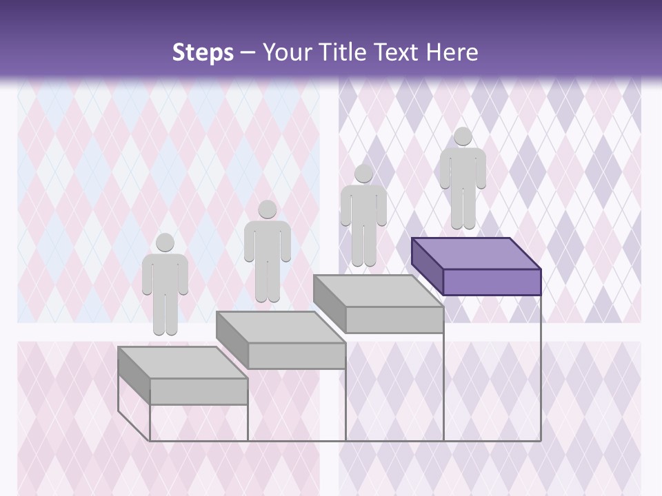 A Set Of Four Different Patterns For A Presentation PowerPoint Template