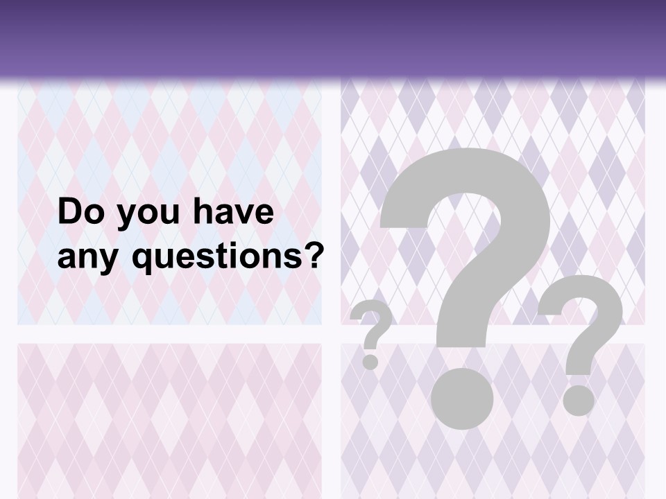 A Set Of Four Different Patterns For A Presentation PowerPoint Template