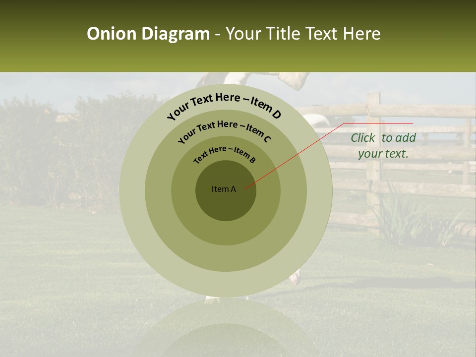 A Dog Jumping Up In The Air To Catch A Frisbee PowerPoint Template