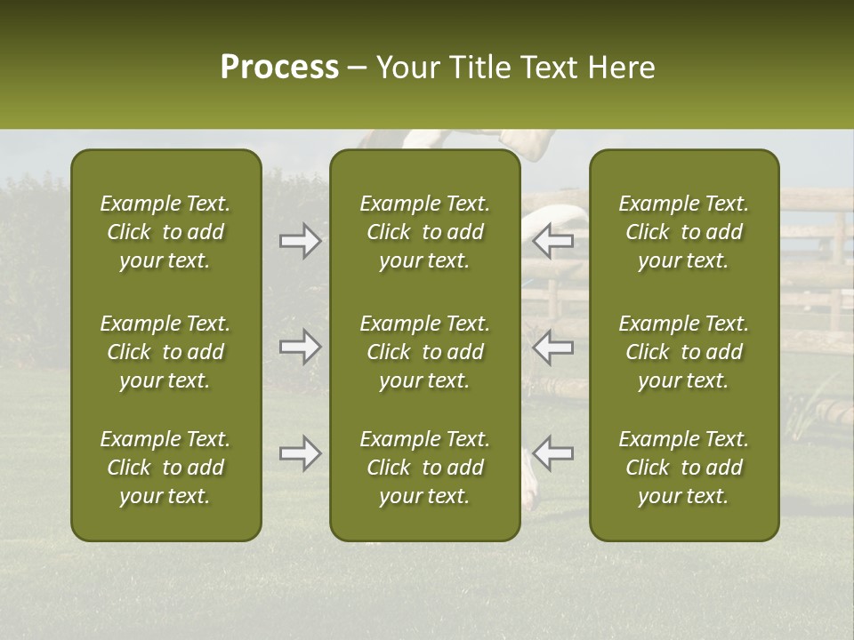 A Dog Jumping Up In The Air To Catch A Frisbee PowerPoint Template