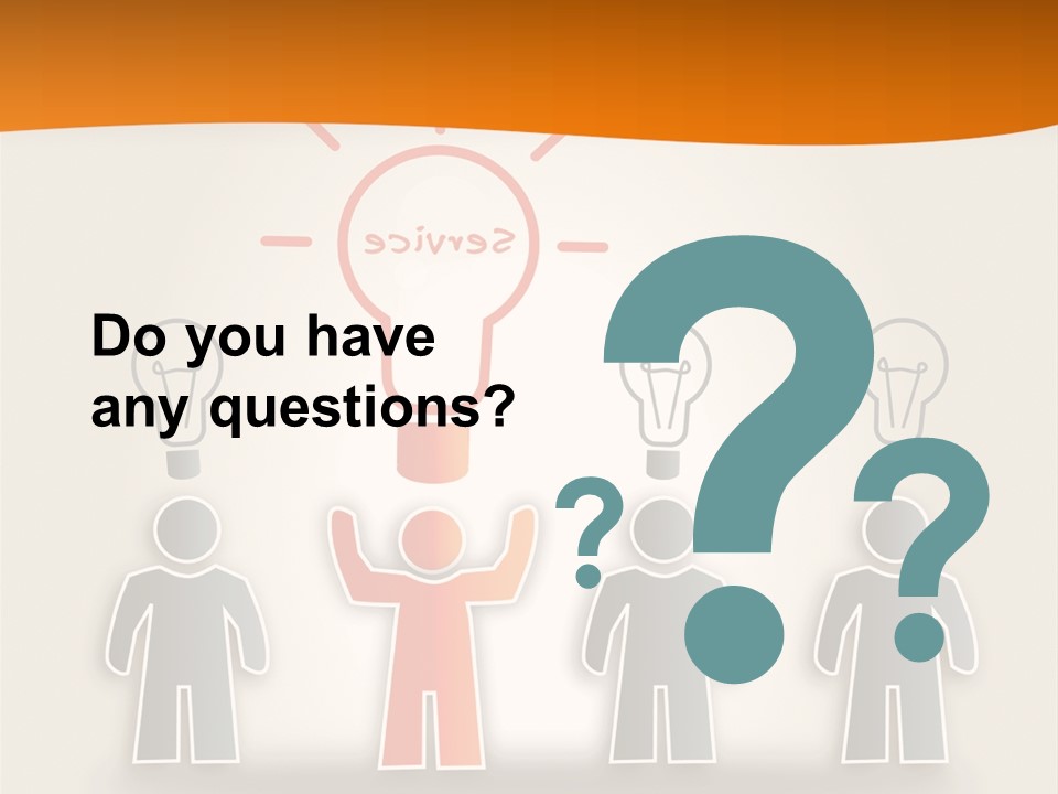 A Group Of People Standing In Front Of A Light Bulb PowerPoint Template