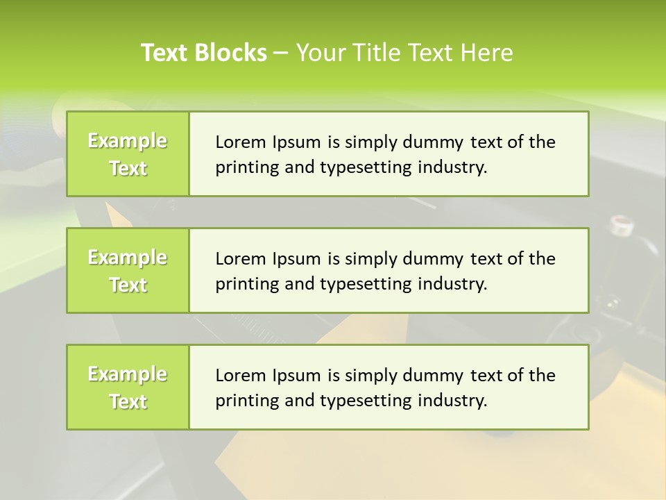A Person Using A Large Machine To Print A Piece Of Paper PowerPoint Template