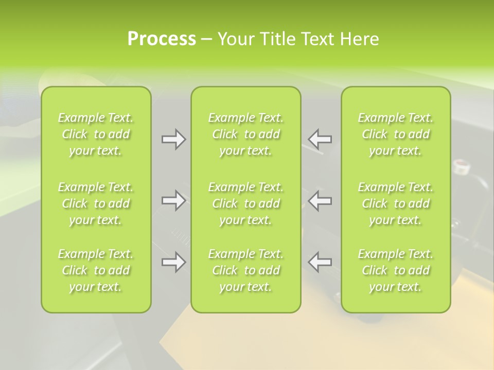 A Person Using A Large Machine To Print A Piece Of Paper PowerPoint Template