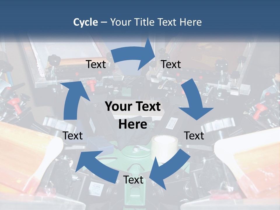 A Group Of Cameras Sitting On Top Of A Table PowerPoint Template