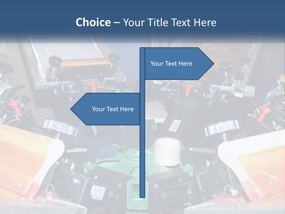 A Group Of Cameras Sitting On Top Of A Table PowerPoint Template