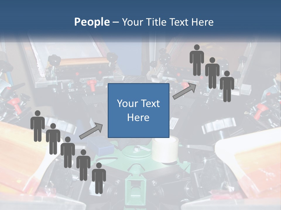 A Group Of Cameras Sitting On Top Of A Table PowerPoint Template