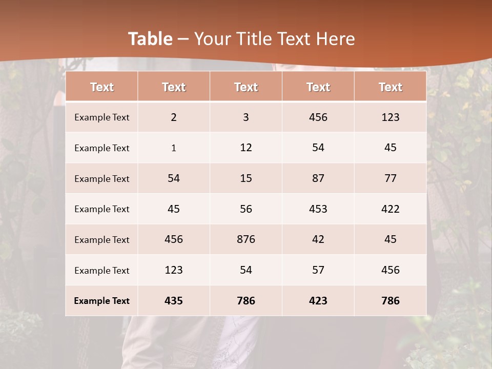 A Man And Woman Standing In Front Of A House PowerPoint Template