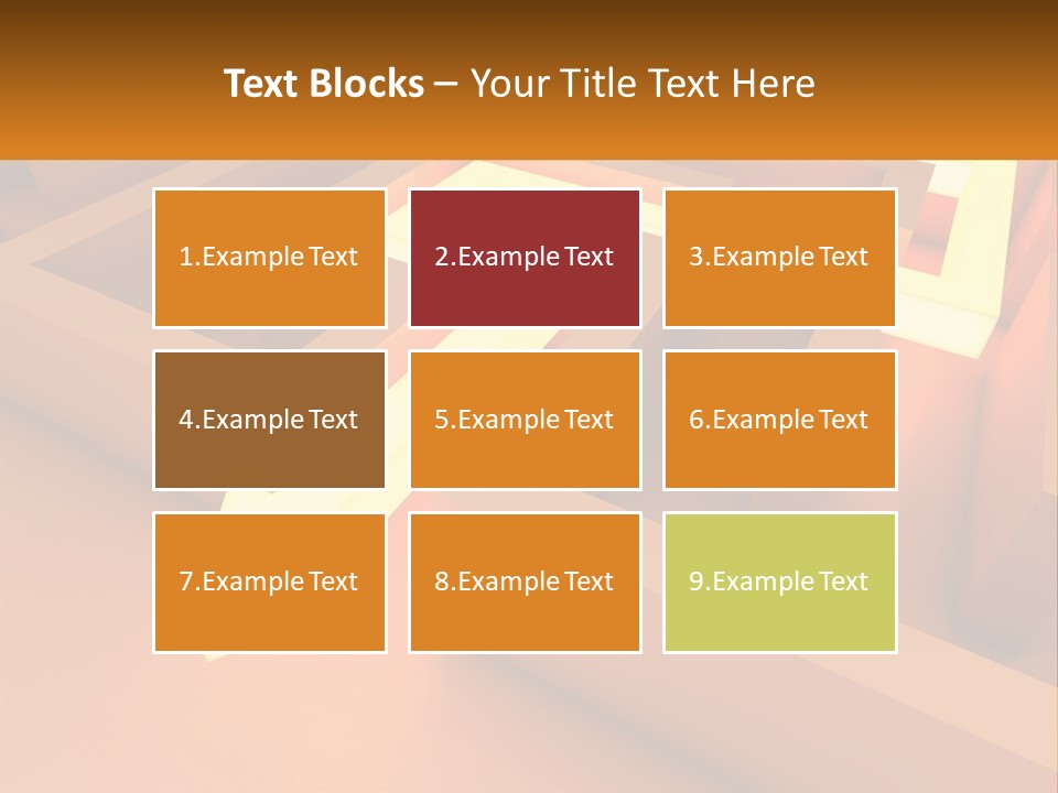 A Maze With An Arrow Going Through It PowerPoint Template