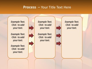 A Maze With An Arrow Going Through It PowerPoint Template
