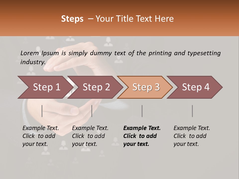 A Man In A Suit Holding A Small White Piece Of Paper PowerPoint Template