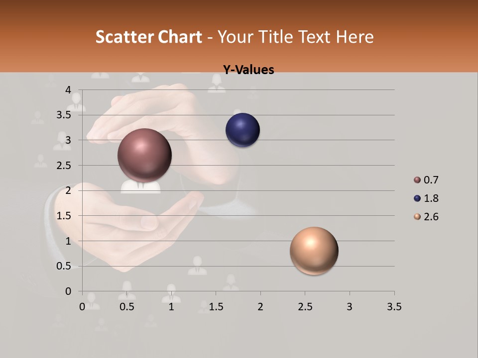 A Man In A Suit Holding A Small White Piece Of Paper PowerPoint Template