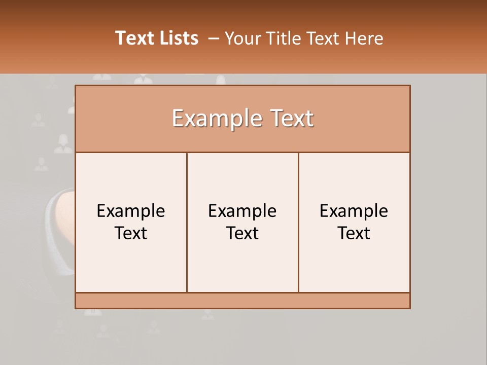 A Man In A Suit Holding A Small White Piece Of Paper PowerPoint Template