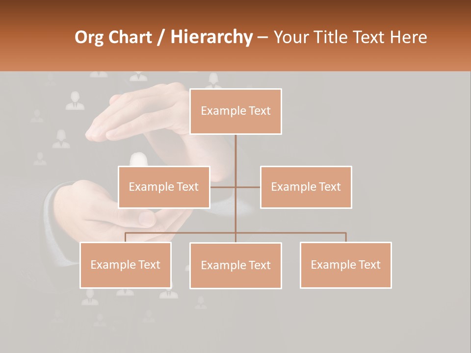 A Man In A Suit Holding A Small White Piece Of Paper PowerPoint Template