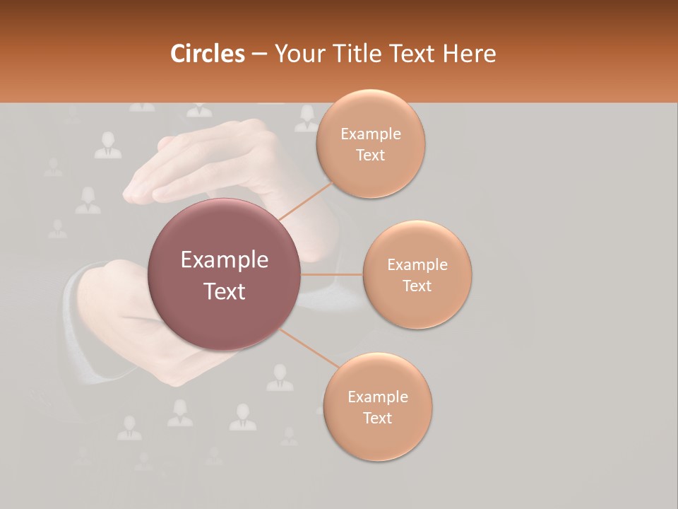 A Man In A Suit Holding A Small White Piece Of Paper PowerPoint Template