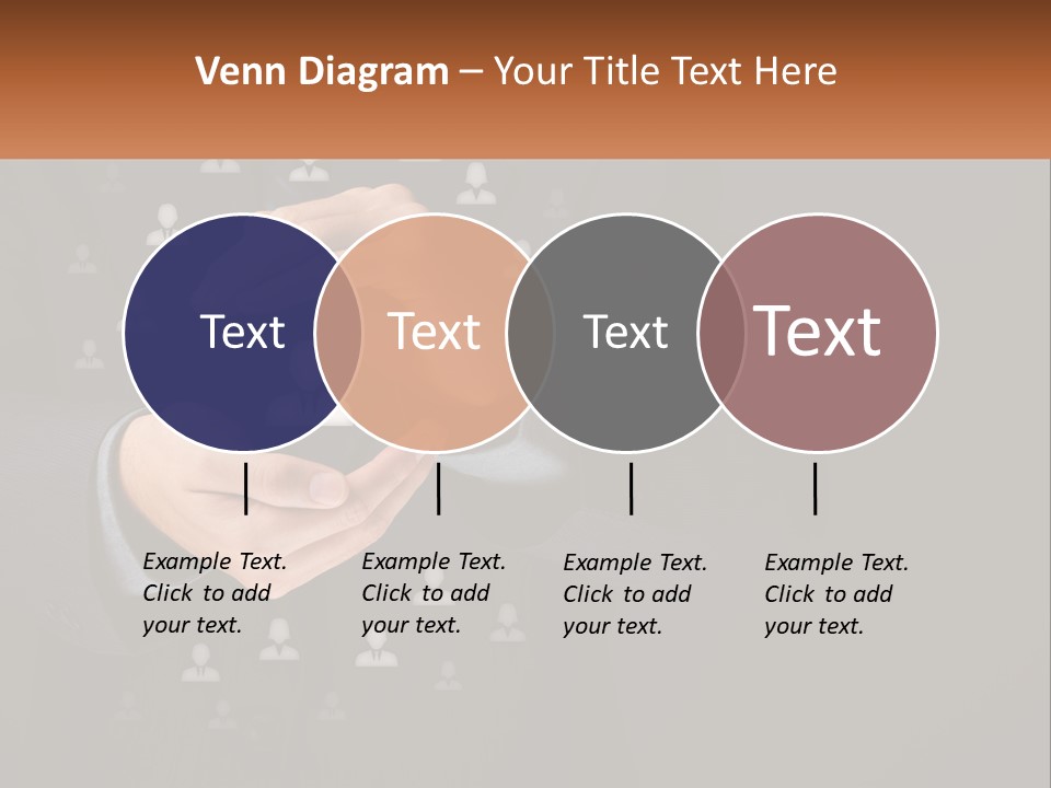 A Man In A Suit Holding A Small White Piece Of Paper PowerPoint Template