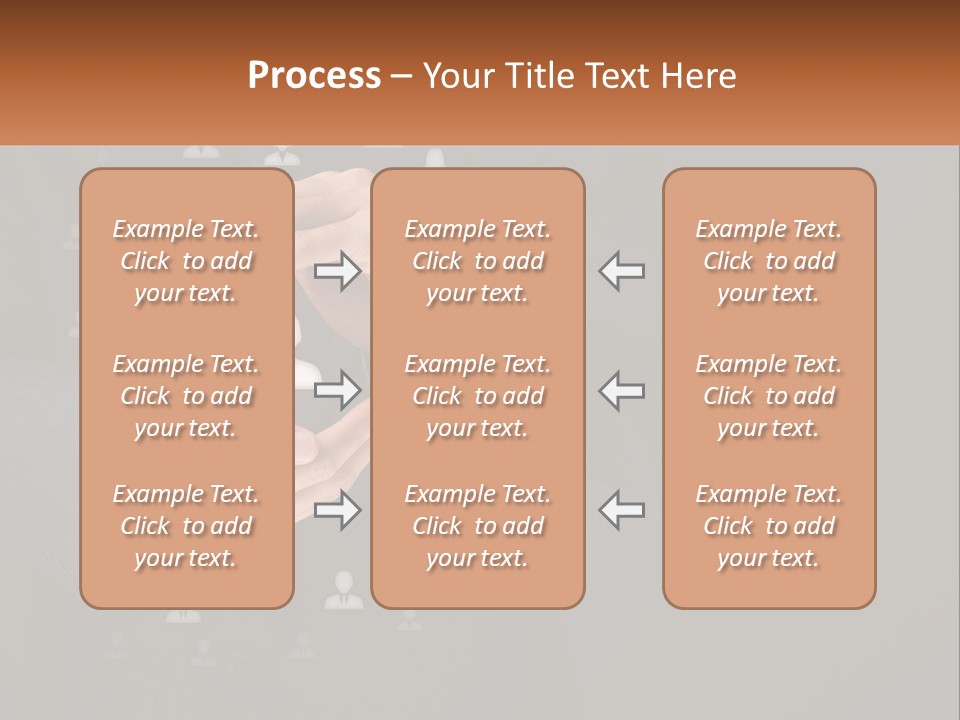 A Man In A Suit Holding A Small White Piece Of Paper PowerPoint Template