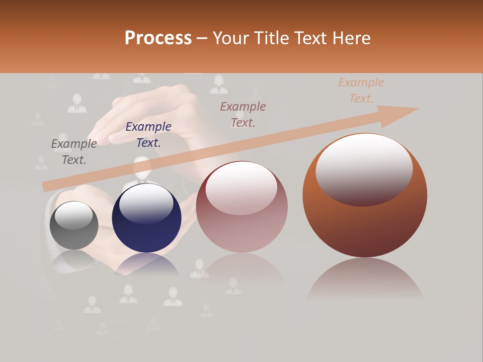 A Man In A Suit Holding A Small White Piece Of Paper PowerPoint Template