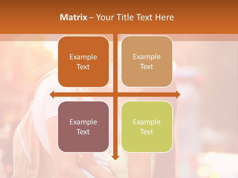 A Man And A Woman Standing Next To Each Other PowerPoint Template