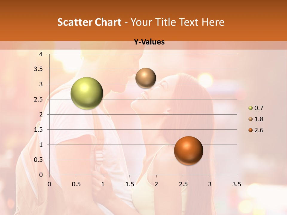 A Man And A Woman Standing Next To Each Other PowerPoint Template
