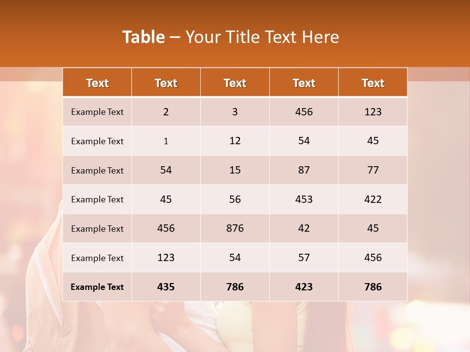 A Man And A Woman Standing Next To Each Other PowerPoint Template