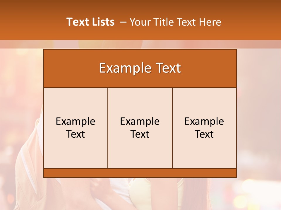 A Man And A Woman Standing Next To Each Other PowerPoint Template