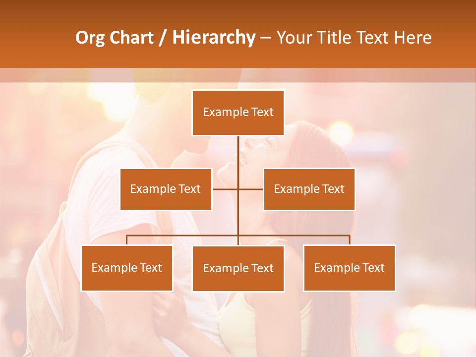 A Man And A Woman Standing Next To Each Other PowerPoint Template