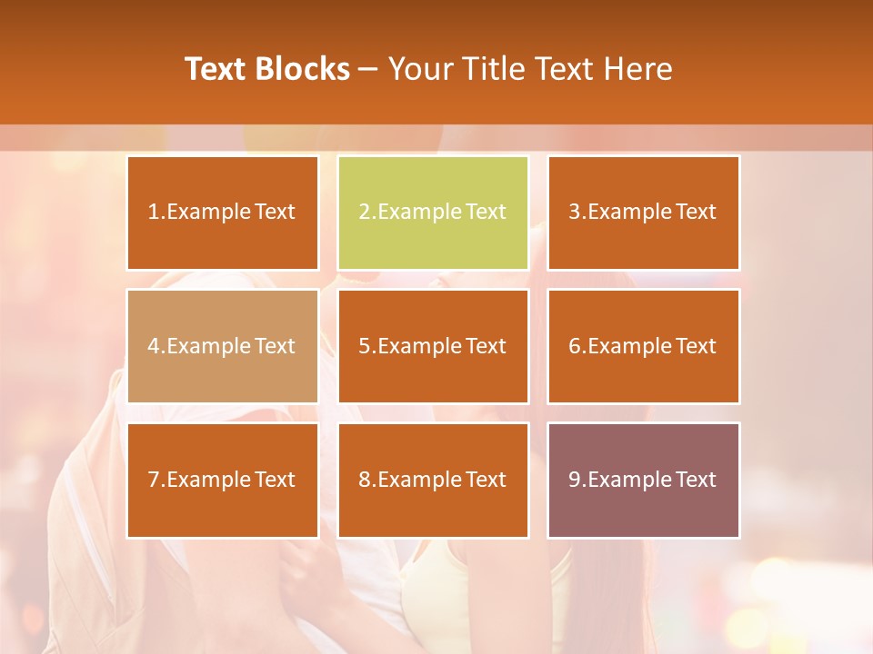 A Man And A Woman Standing Next To Each Other PowerPoint Template