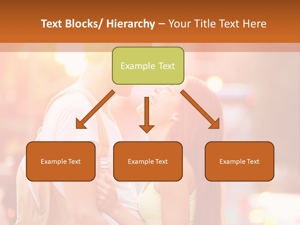 A Man And A Woman Standing Next To Each Other PowerPoint Template